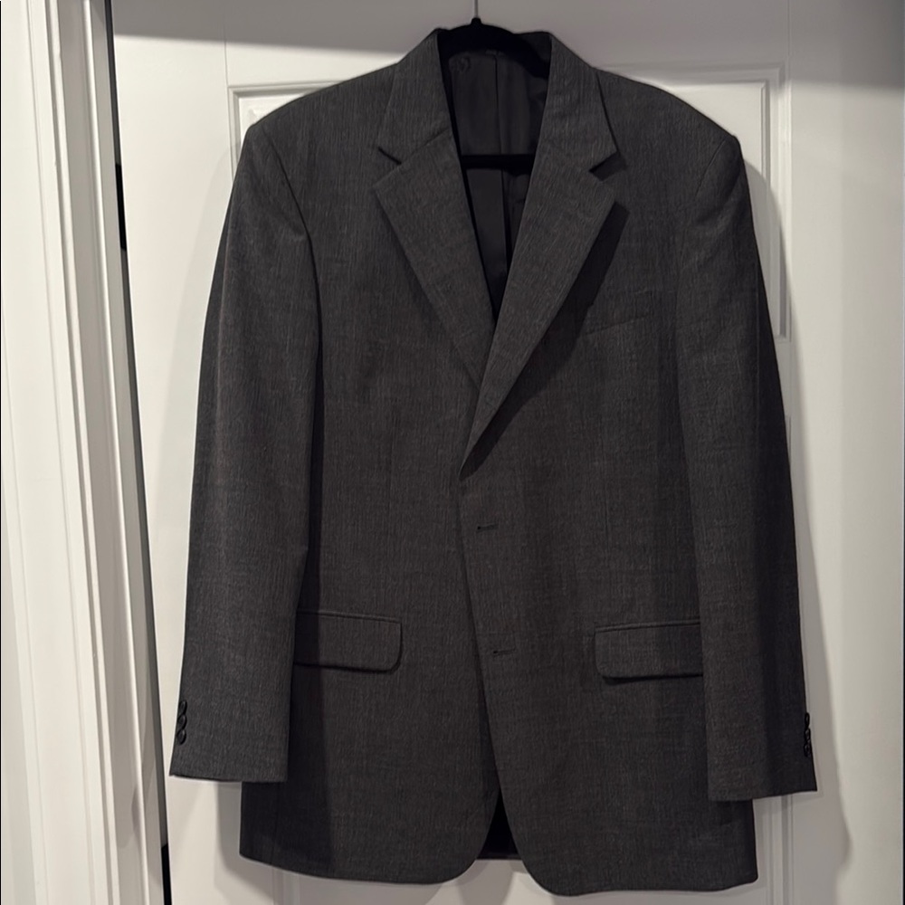 David Taylor Charcoal Men's Blazer